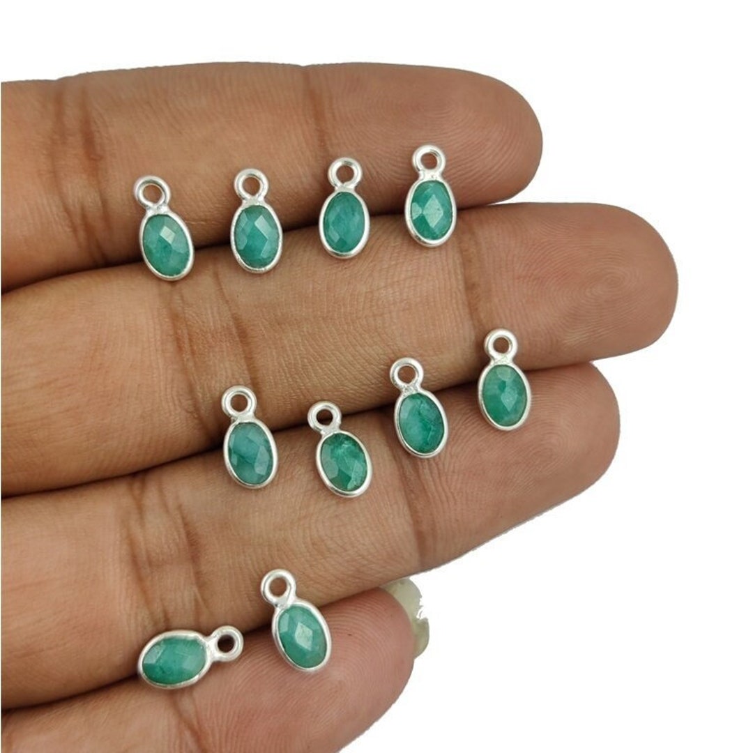 Large Green Oval Detachable Charm main image 1
