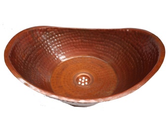 Kupfer Badewanne Badezimmer Eitelkeit Waschbecken Gefass Uber Etsy