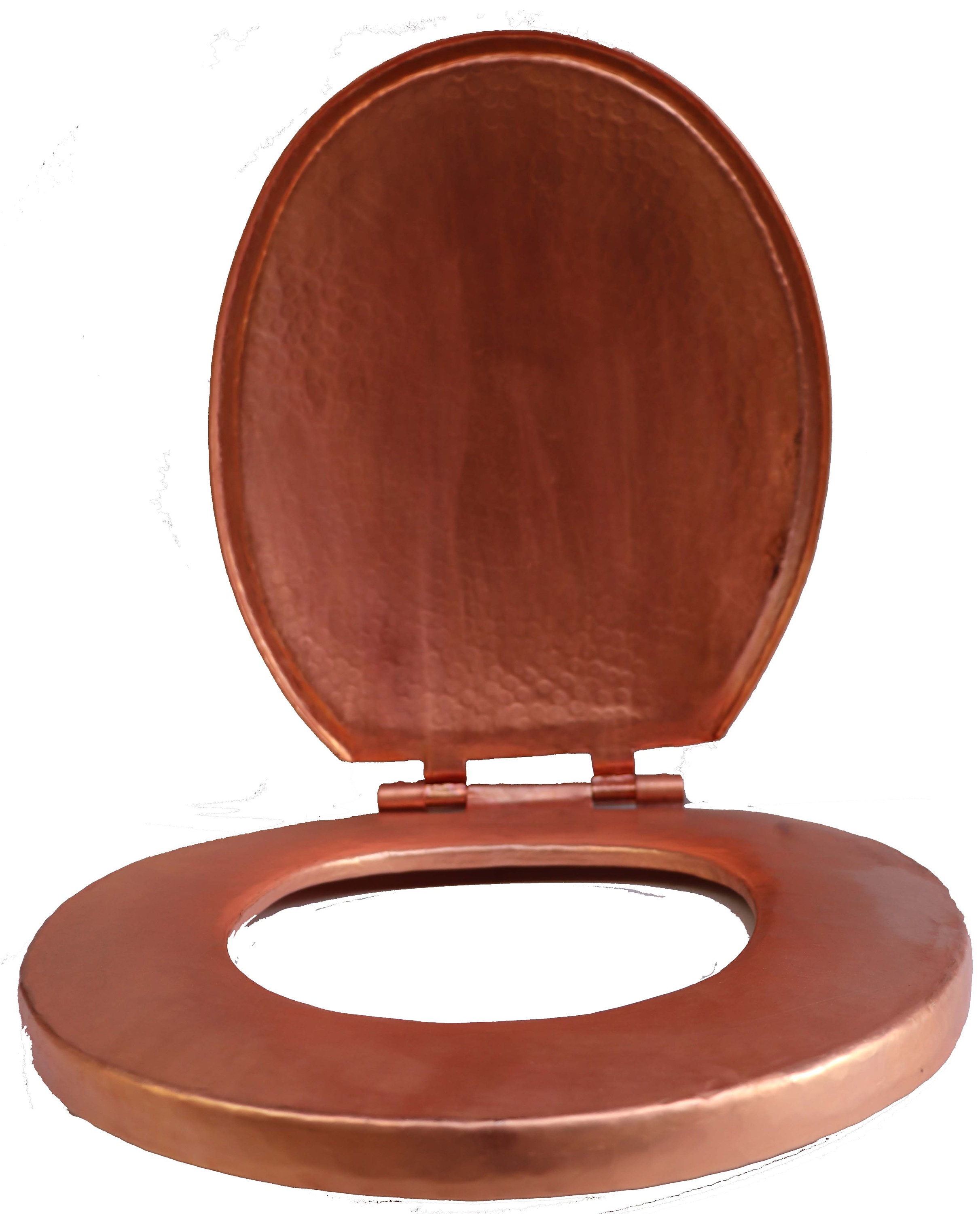 Hand Hand Hammered Pure Copper Round Toilet Seat and Etsy
