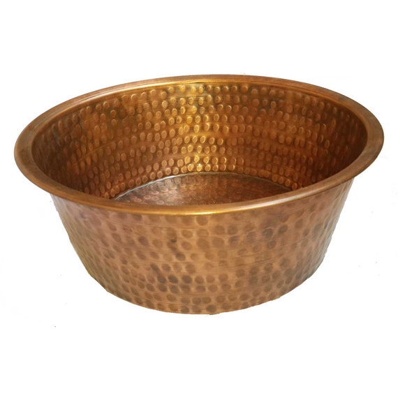 copper cat bowl