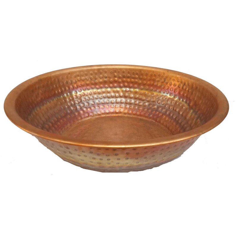 Rainbow Copper Flame Art Foot Massage Bath Pedicure Spa Bowl Etsy