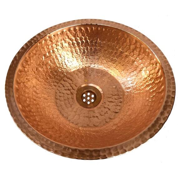 Gold Copper Bathroom Sink Caravan Rv Undermount Top Mount Drop In Vessel Toilet Lavatory Basin Home Improvement Project