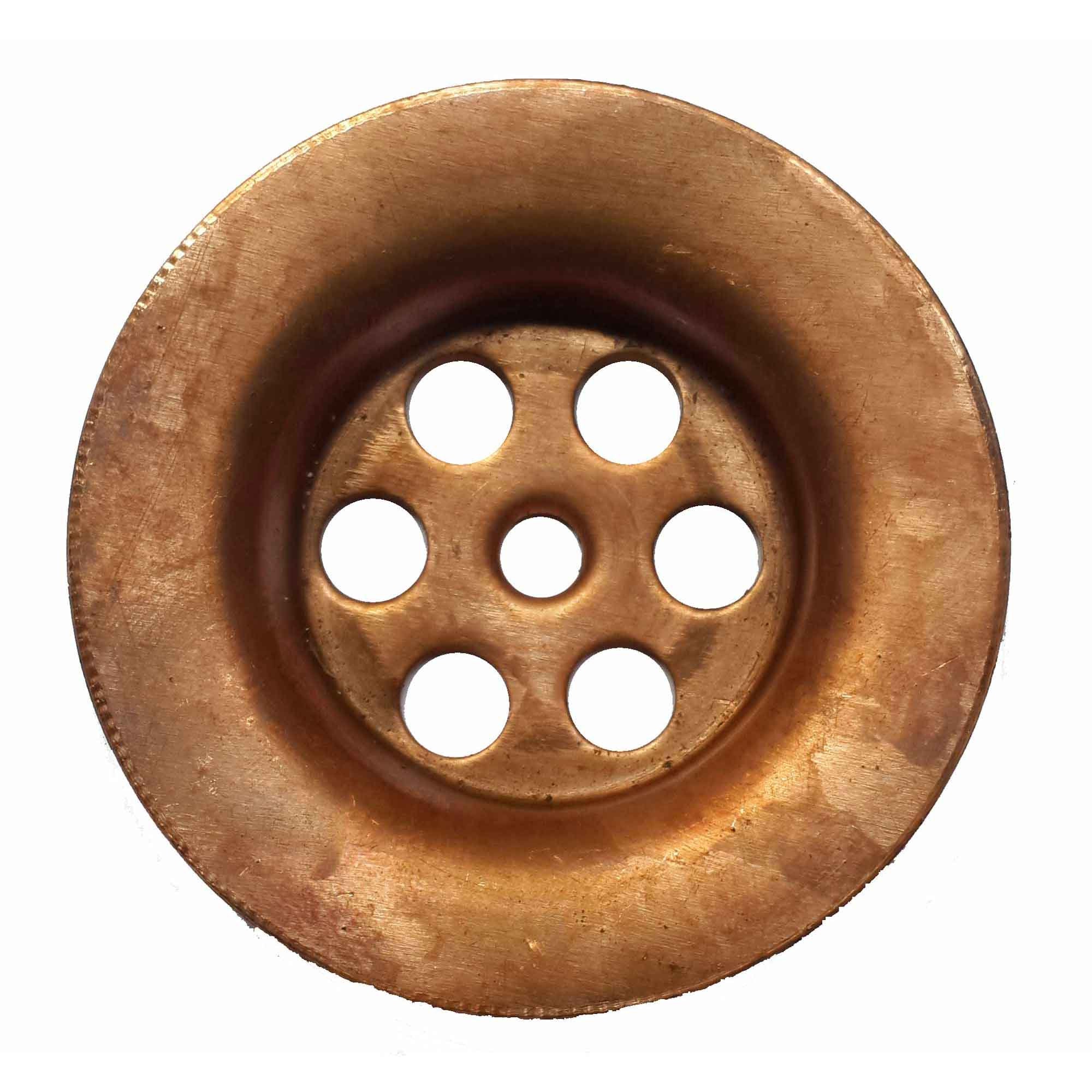 Copper Sink Drain Hole Cover Standard Bathroom toilet Lavatory Etsy