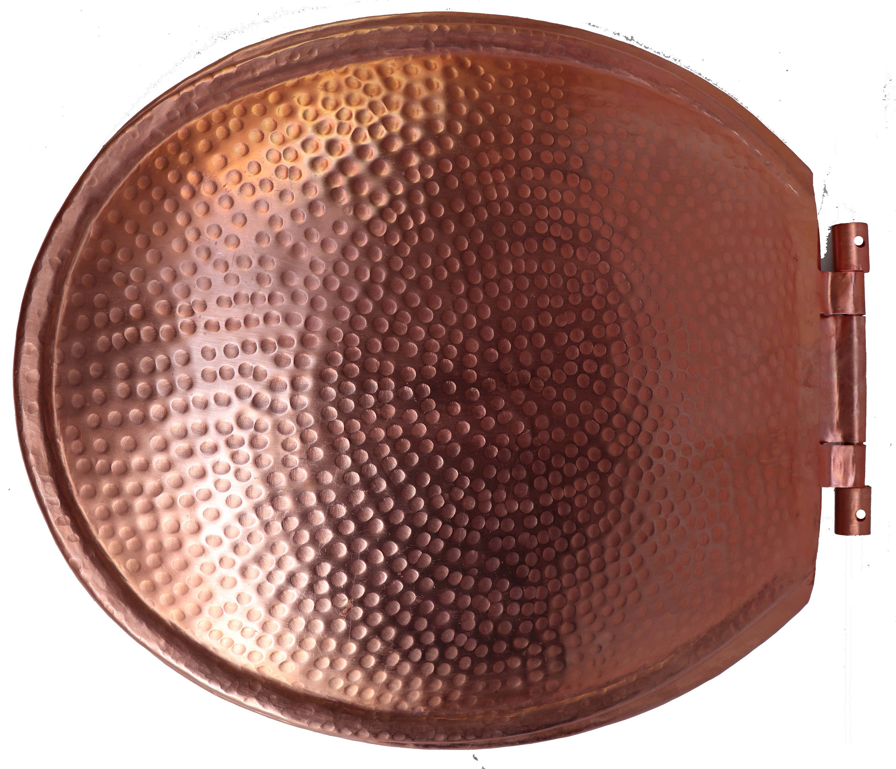 Hand Hand Hammered Pure Copper Round Toilet Seat and Etsy