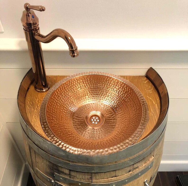 Gold Copper Bathroom Sink Caravan RV Undermount Top Mount Etsy