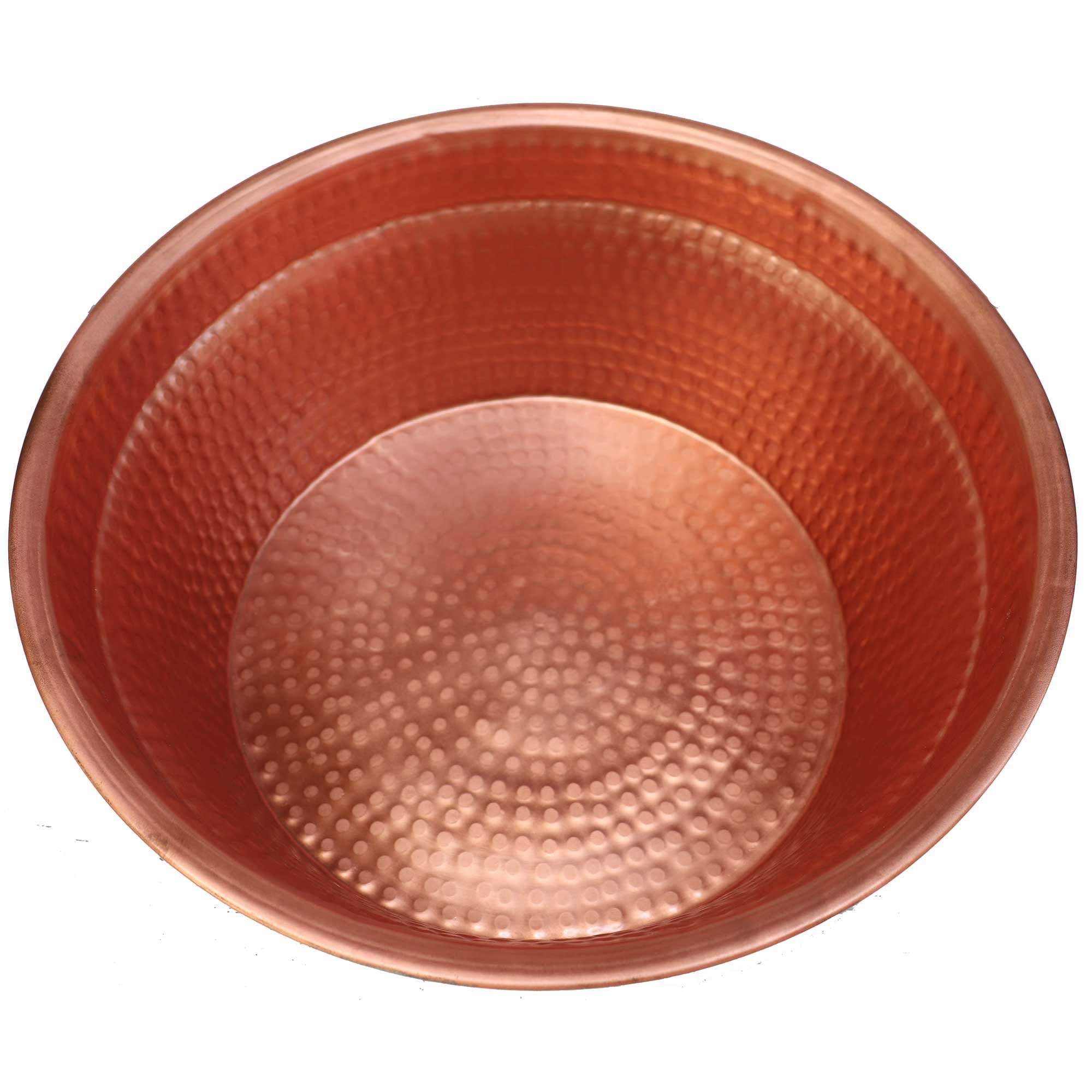 Portable Copper Foot Wash Bath Soaking Pedicure Bowl Massage Etsy