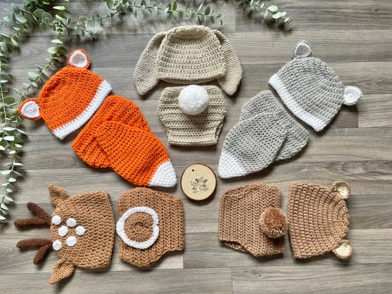 Baby deer hotsell crochet outfit