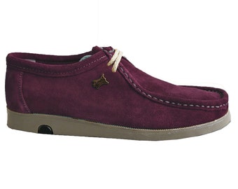 wallabee shoes 90s purple
