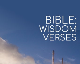 Bible: Wisdom Verses