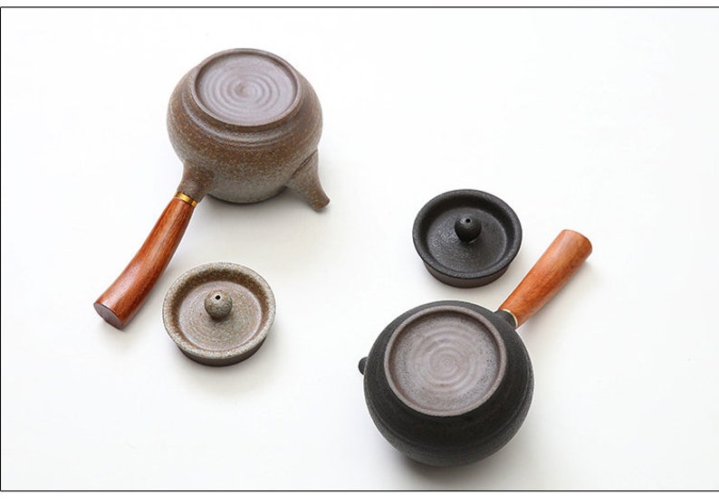 TANGPIN Ceramic Teapot wood handle Tea Pot