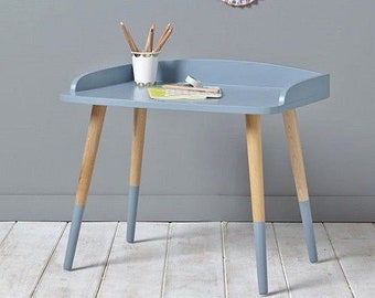 pink childs desk
