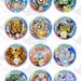 Beyblade Cupcake Topper Digital Template - Etsy