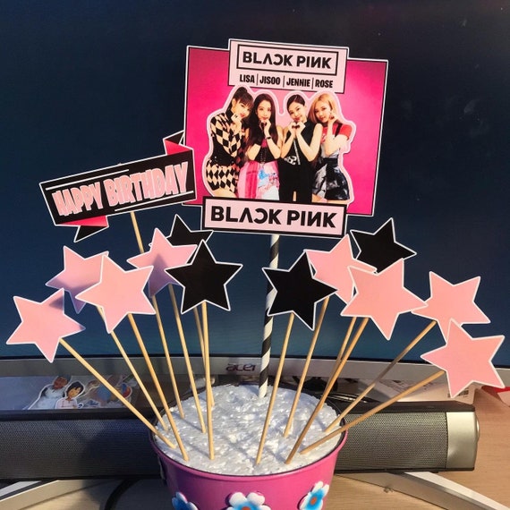 photo paper blackpink cake topper etsy