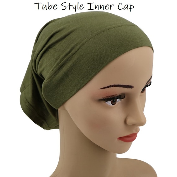 Comfortable, Lightweight, Stretchable Inner, Non-slip, Women's Under Cap  and Tie Cap for Hijabs/headscarfs 