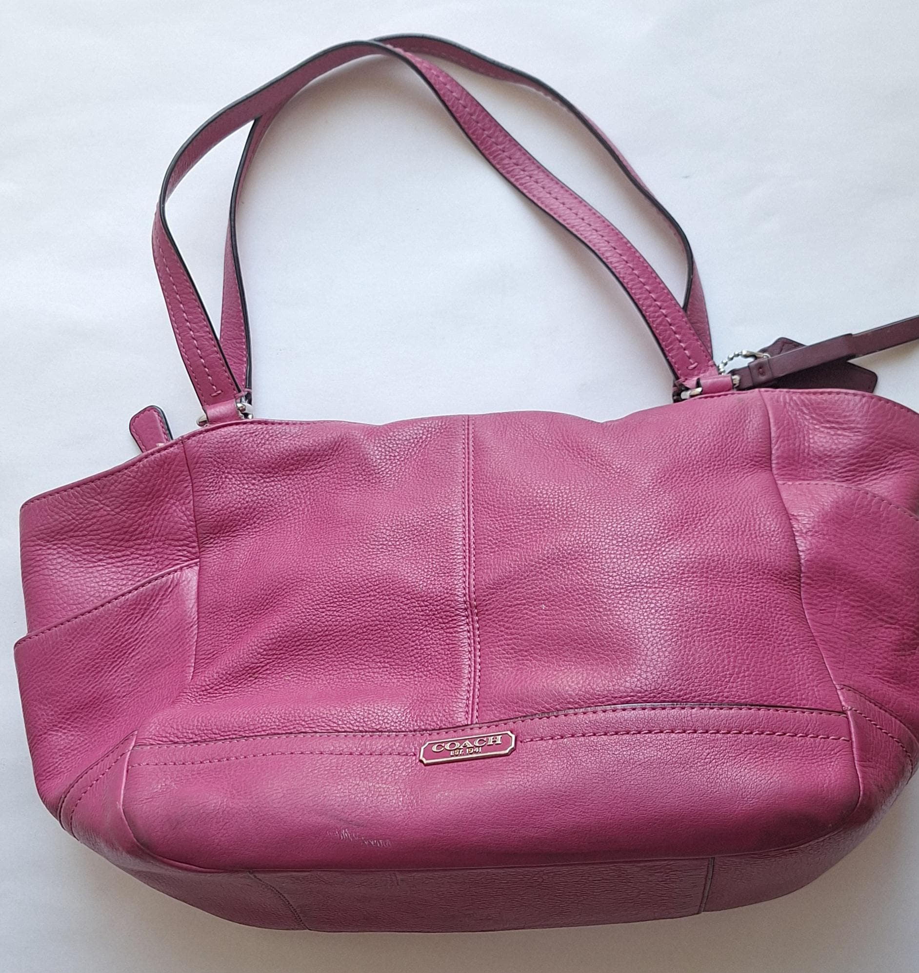 バッグ COACH Soho Pink Shoulder Bag Archive Coach Pink Soho Shoulder Bag – Rediscover Vintage