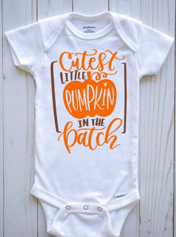 fall baby onesie
