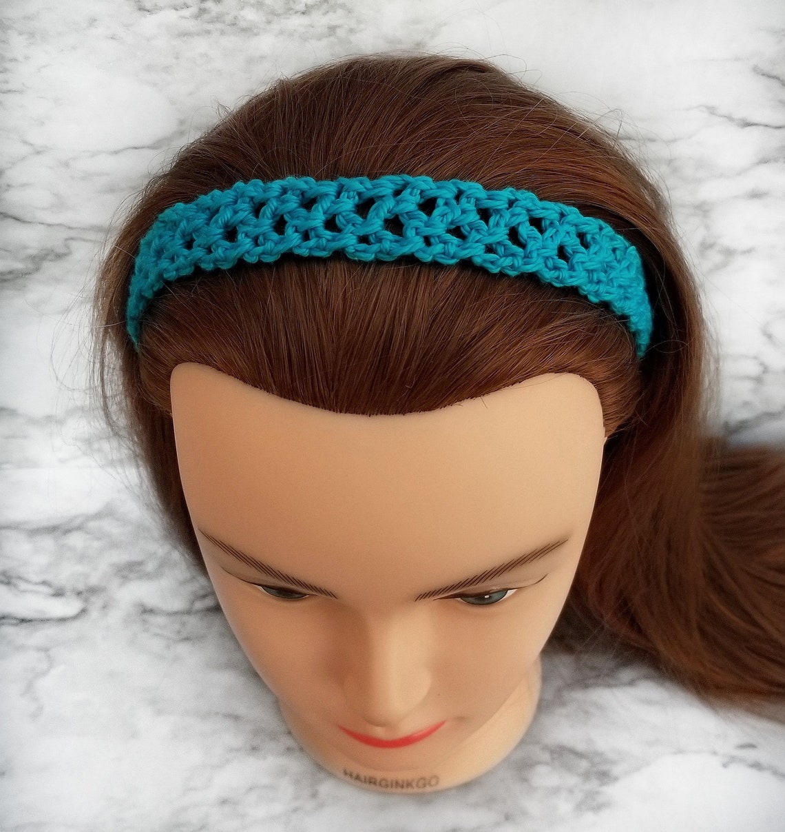 No Headache Headband That Ties Hair Accessories for Short Etsy