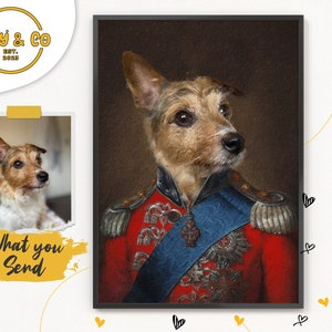 Custom Dog Portrait, Pet Portrait Royal, Renaissance Animal Painting, Pet Lover Gift, Pet Portrait Painting, Pet Loss Gift, Dog Costume