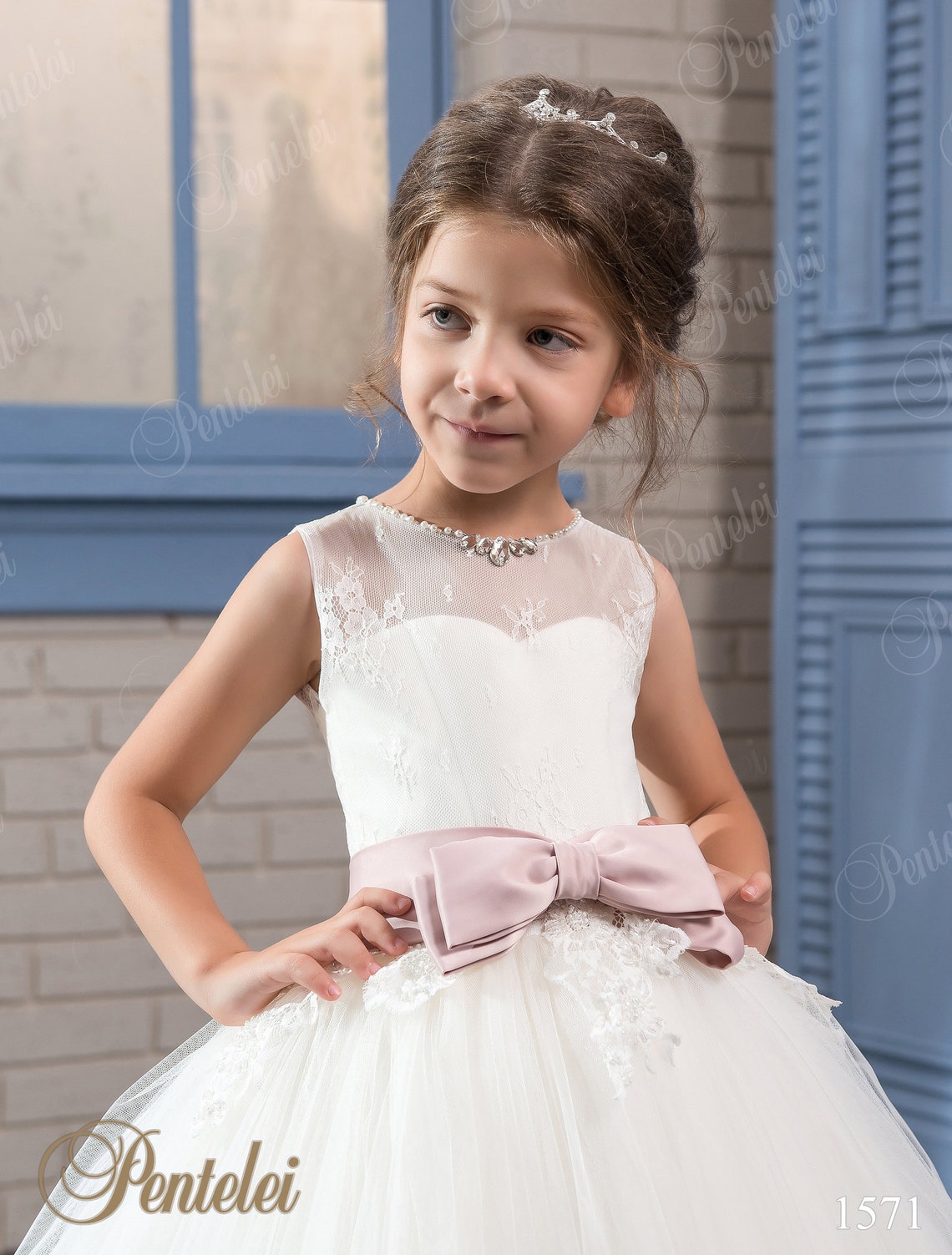 White Flower Girl Dress Rustic Lace Flower Girl Dressbaby Etsy