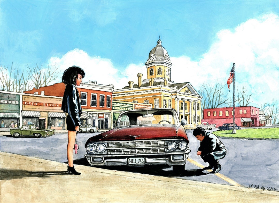 Postcard, My Cousin Vinnie, Mud in the Tires, Vinny and Lisa, 62