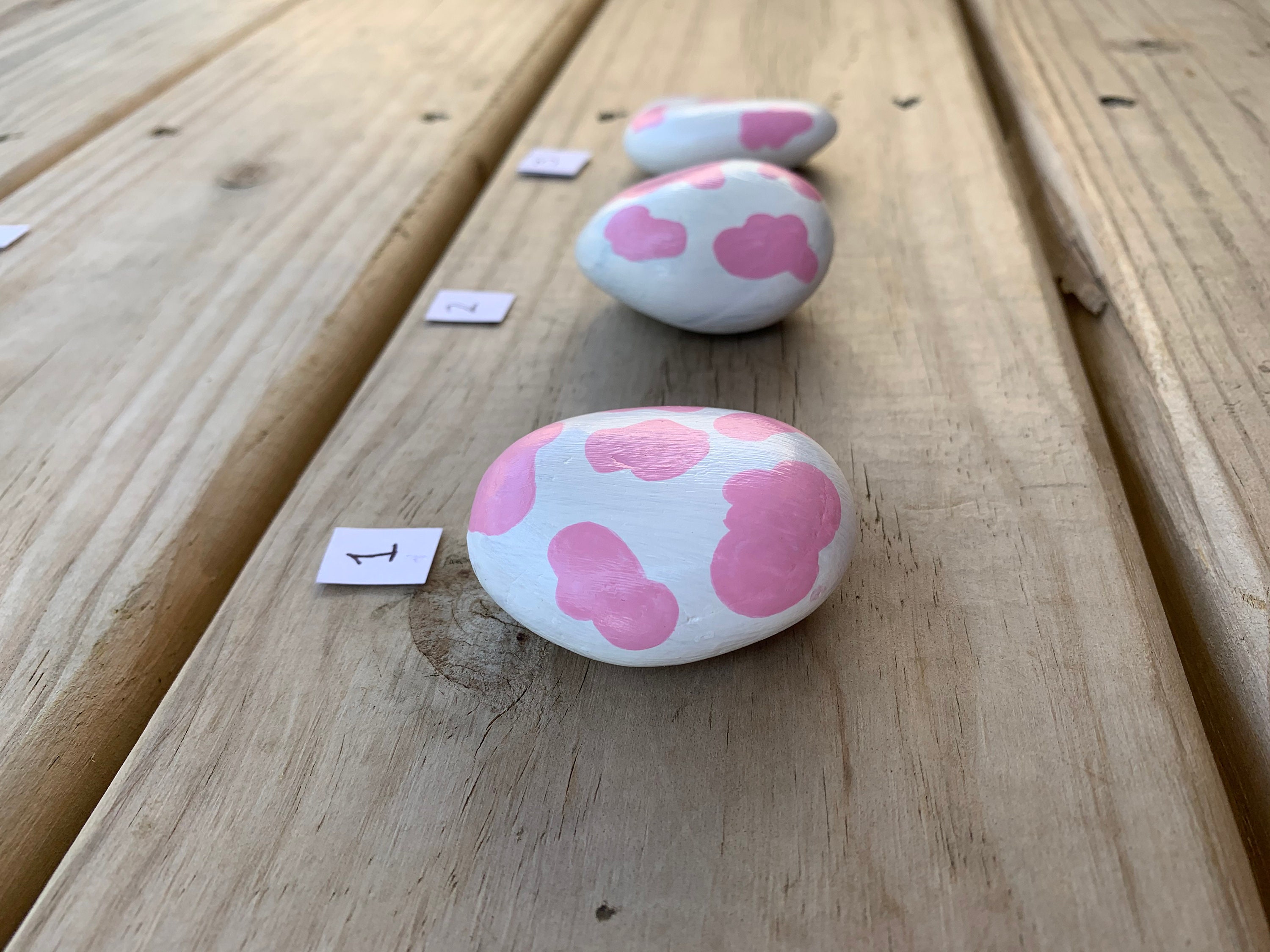 Pink Cow Print Rock