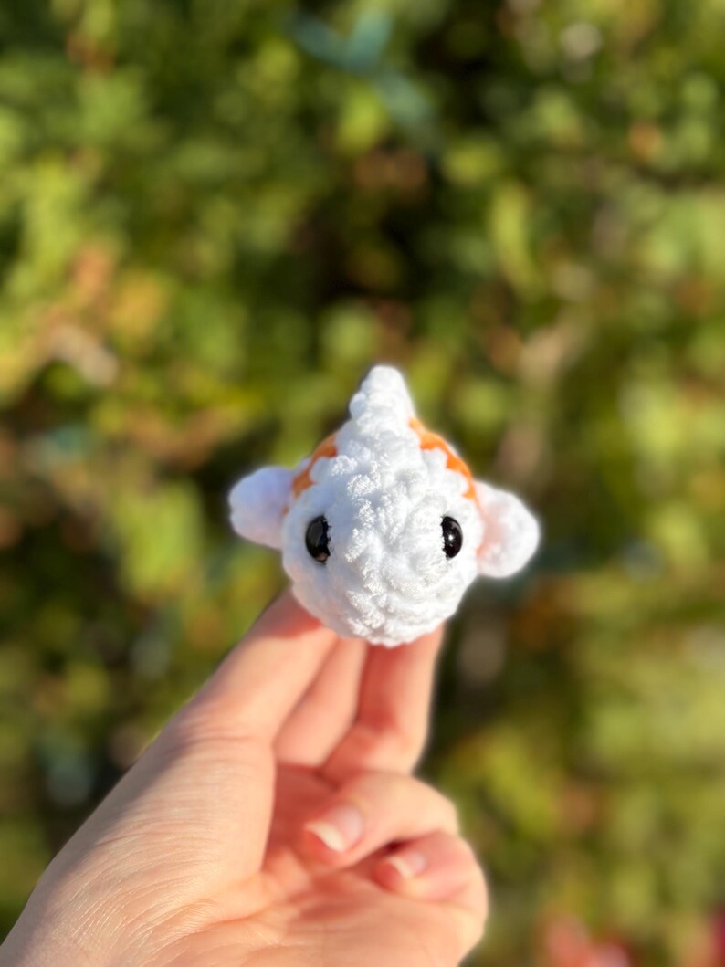 Mini Crochet Fish Mini Crochet Fish Plushie, Gift for Kids, Koi Fish. Clownfish, Goldfish ...