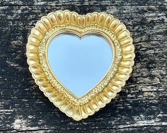 Mini heart mirror 11.2 x 11.2 cm