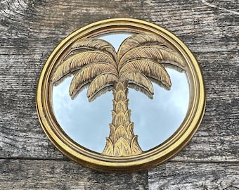 Miroir Palmier diamètre 24 cm
