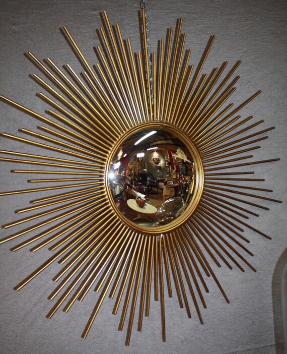 Mini œil De Sorcière En Bronze - Décor Mural Occasion, Diamètre 6.5 Cm