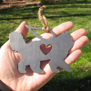 Persian Cat Memorial Angel - Cat Loss Gift - Pet Loss Cat Sympathy Remembrance Gift - Metal Cat Christmas Ornament - Cat Lover