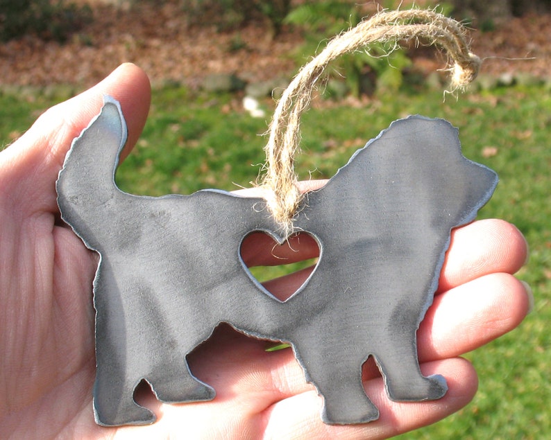 Newfoundland Dog Ornament 1 Pet Lover Memorial Ornament Pet Loss Dog Memorial Ornament Remembrance Gift Metal Dog Christmas Ornament