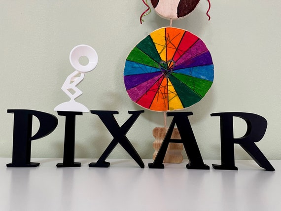 PIXAR Logo Set With Lamp - Toys - Decoration for the