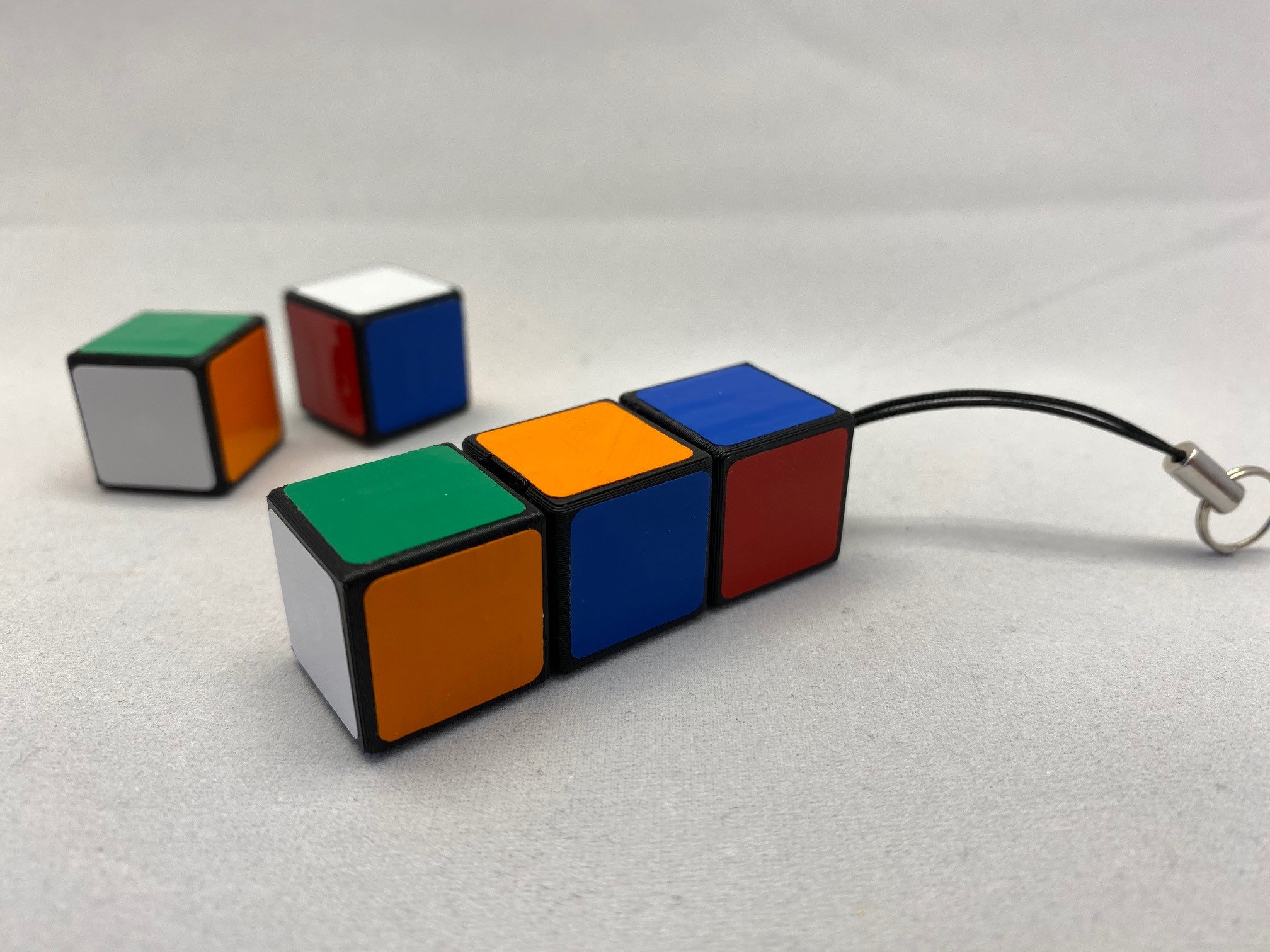 USB stick - Rubik's Cube, Cube 1x3 - 4GB / 8GB / 16GB / 32GB / 64GB / 128GB - 3D printing