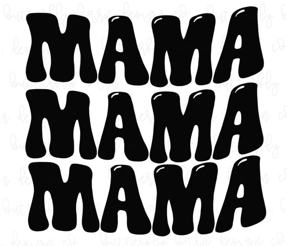 Mama Retro PNG Mothers Day Png Instant Download - Etsy