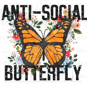 Butterfly PNG | Digital Design Download | Floral png | Sublimation | Cute png | Waterslide | Shirt Designs |Sublimation PNG | Graphic |