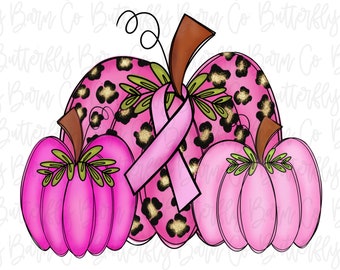 2 Files | We Wear Pink PNG | Cancer PNG, Sublimation, Awareness Design | Pumpkin PNG | Shirt Designs | Breast Cancer | Stickers | Waterslide