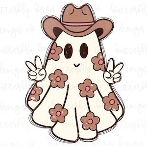 Ghost png, Halloween png | retro png, Cute Png | Sublimation | halloween png | Halloween sublimation | Sublimation PNG, western png, dtf