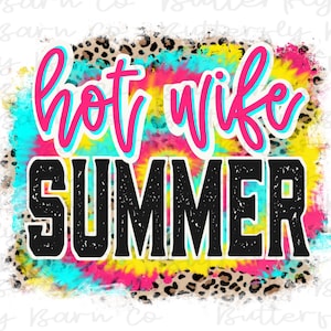 Hot Wife Summer PNG | Instant Download | Summer | Sublimation | Cute PNG | Waterslide | Shirt Designs | sublimation Designs Download