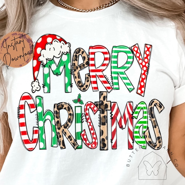 Merry Christmas PNG | Design Download Png | Sublimation | Cute png | retro png | Shirt Designs |Sublimation PNG | Graphic |