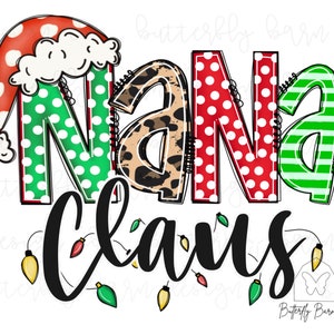Christmas PNG | Digital Design Download | Nana Png | Sublimation | Cute png | retro png | Shirt Designs |Sublimation PNG | Graphic |