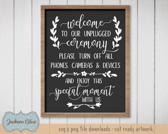 Download Unplugged Sign Svg Etsy