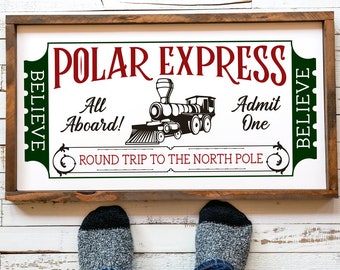 Polar Express Svg Etsy