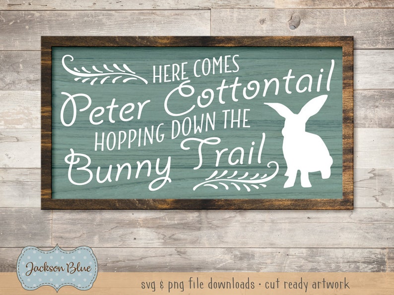 Download Here comes peter cottontail hopping down the bunny trail ...