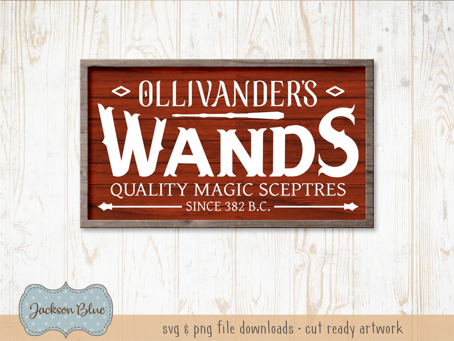 Ollivanders Wands SVG Download. Halloween Sign Design Svg. | Etsy
