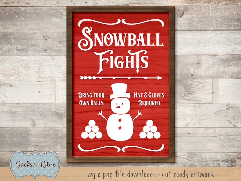 Download Snowball fight christmas svg. Christmas svg cut file ...