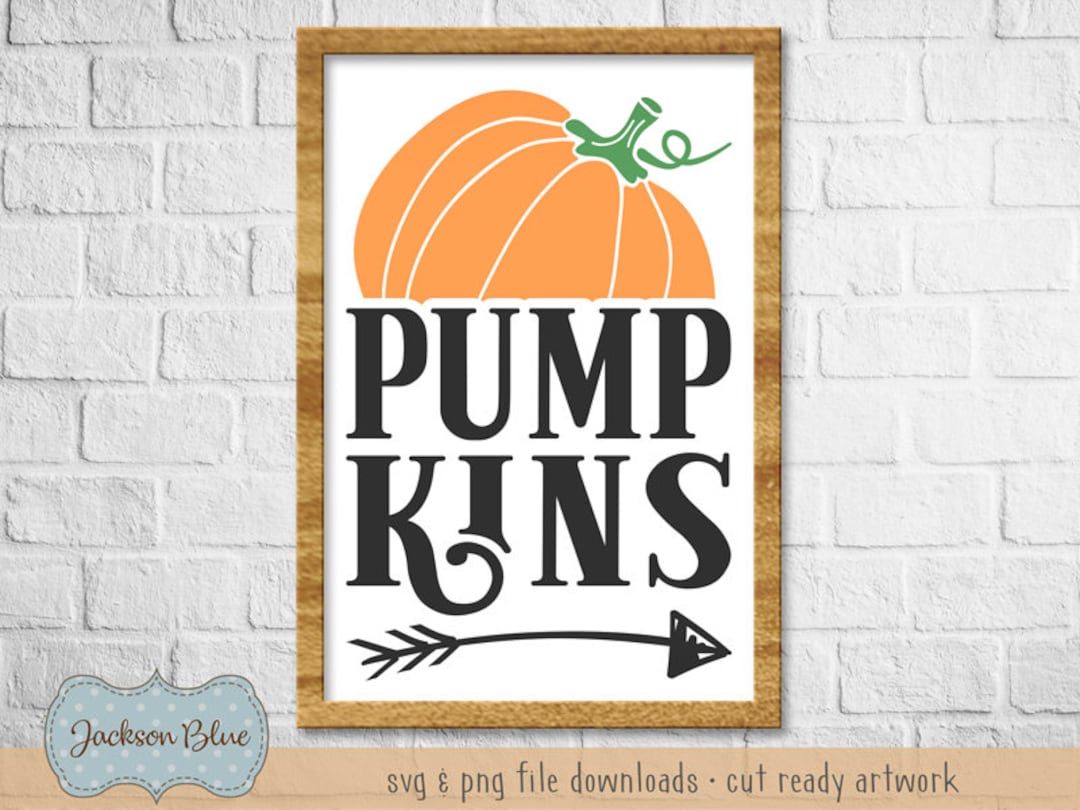 Pumpkin Patch SVG Download. Fall Decor Svg. Autumn Svg File. Rustic ...