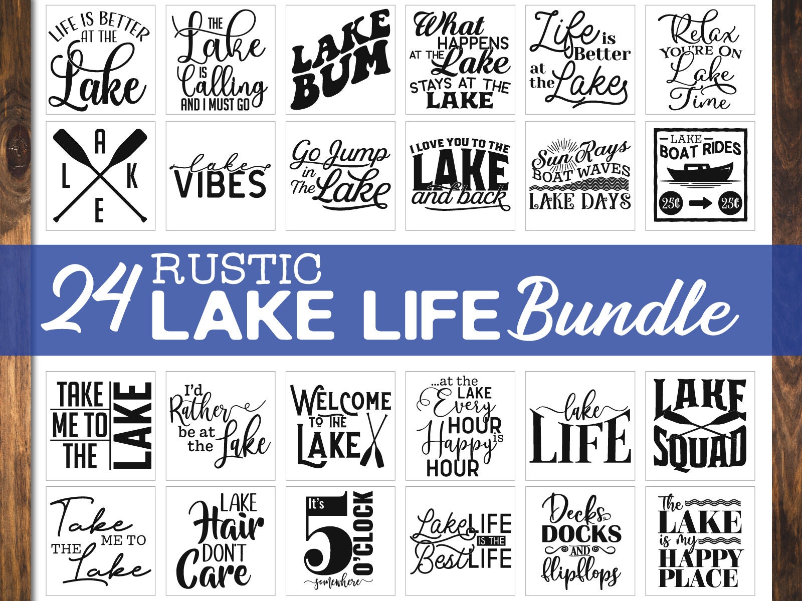 Rustic Lake Life Sign SVG Bundle. Lake Quotes Svg Bundle. at the Lake Quote  Svg Bundle. Lake Decor Designs. Lake Home Decor Svg Designs. - Etsy, image size:1600x1200