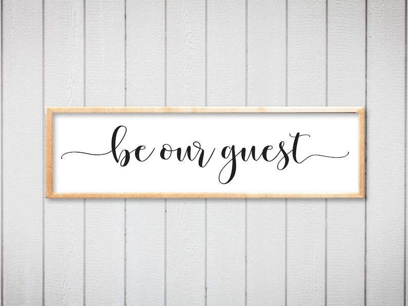 Download Be Our Guest svg cut file. Farmhouse Decor svg clipart. | Etsy