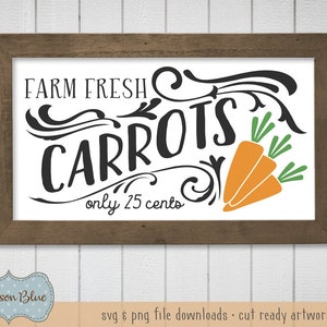 Farm Fresh Carrots svg.  Easter Carrot Patch svg.  Cottontails Carrot Farm SVG.  Farmers Market Carrots svg.  Carrot Garden svg download.