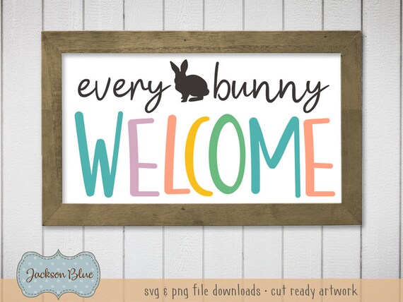 Free Free Every Bunny Welcome Svg 849 SVG PNG EPS DXF File